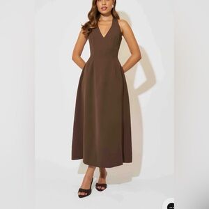 Odd Muse Halter Midi Dress